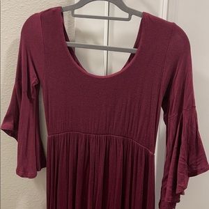 Pink Blush Maternity Dress